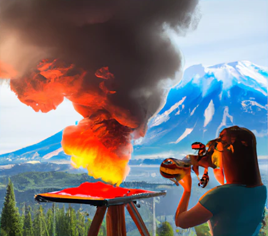 Erupting with Inspiration: Living Near an Active Volcano