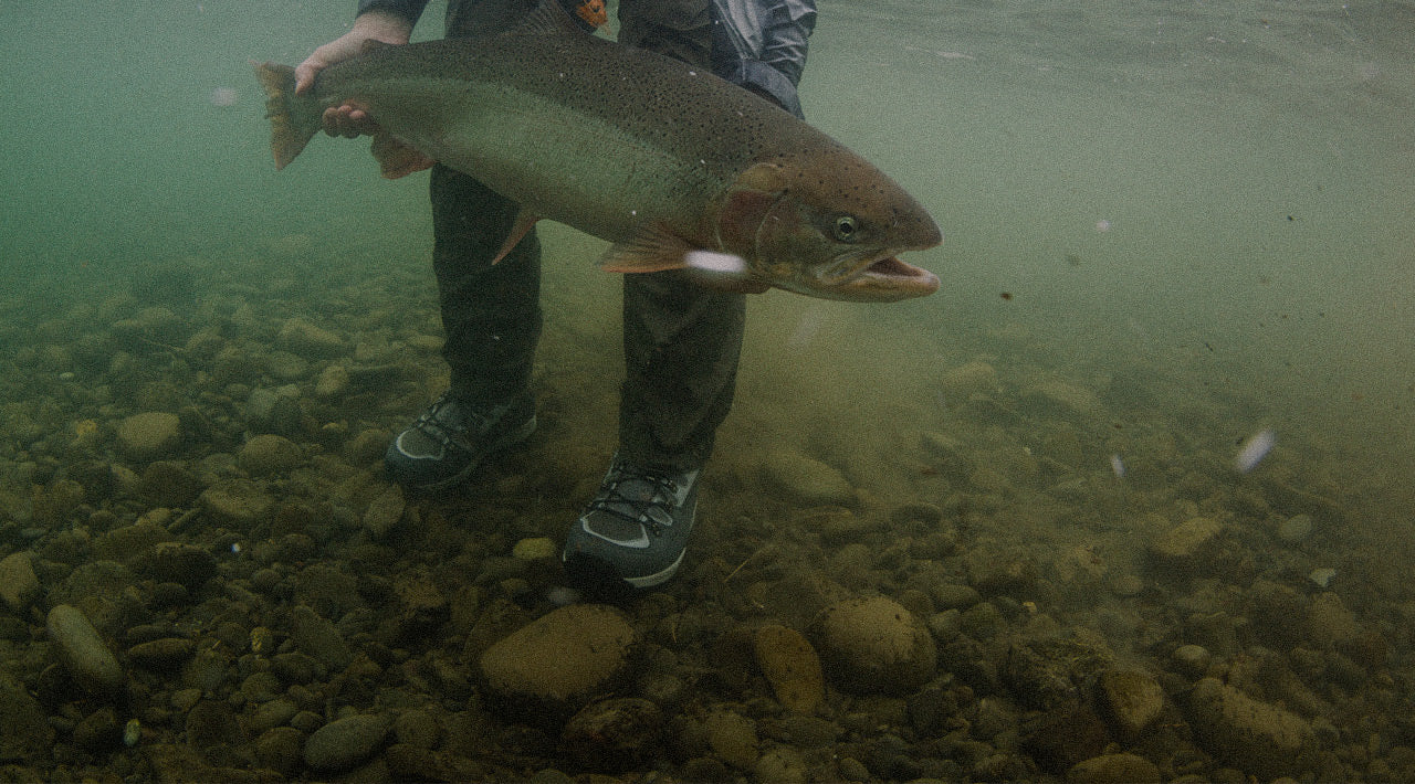 guy holding fish
