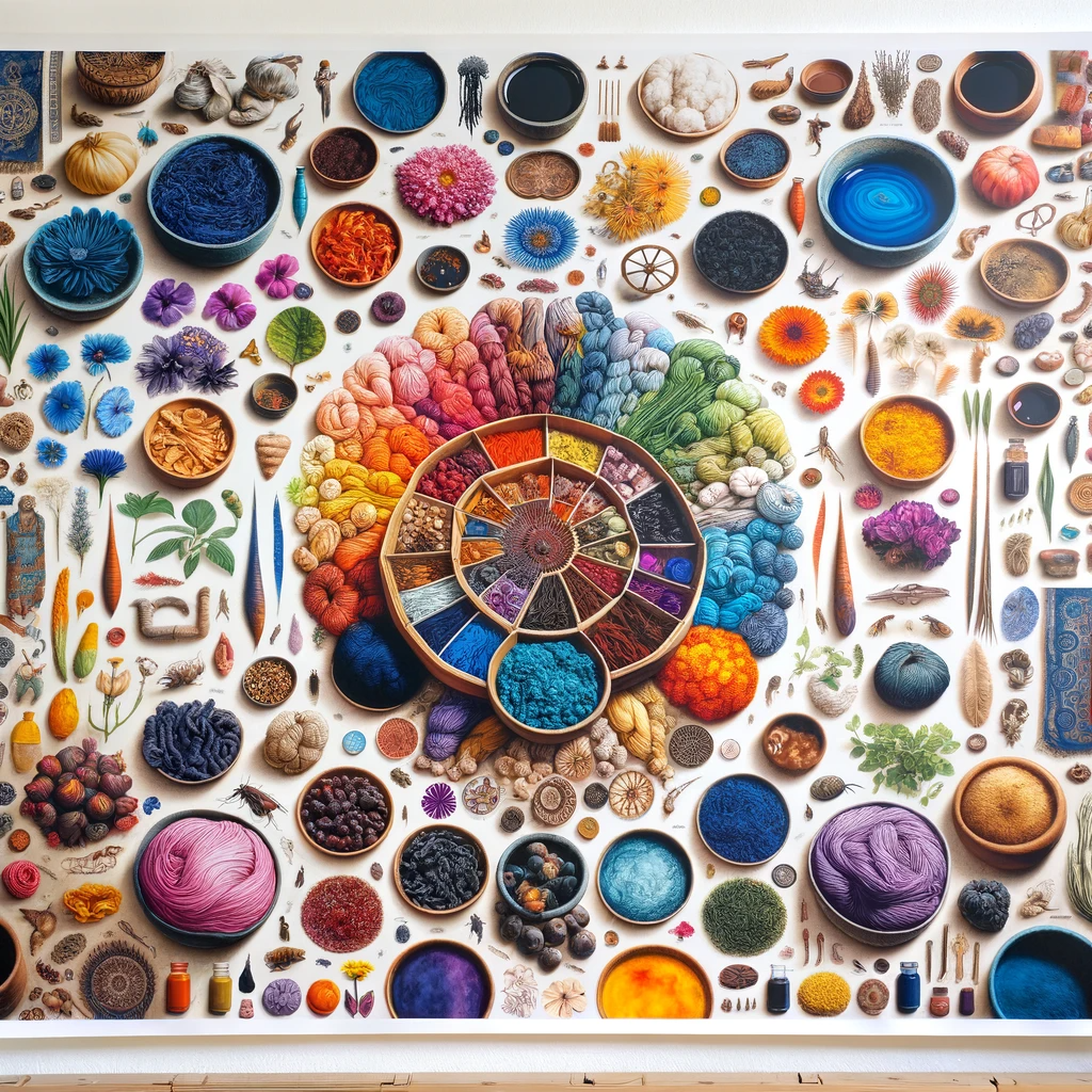 Exploring Natural, Traditional, and DIY Dyes from Across the Globe